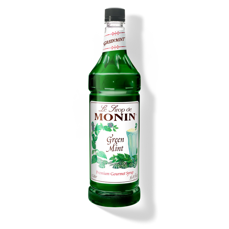 Monin Green Mint Syrup 1L