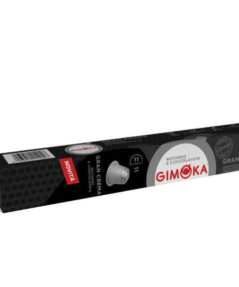 Gimoka Gran Crema Aluminum Coffee Capsules – 10 Pcs