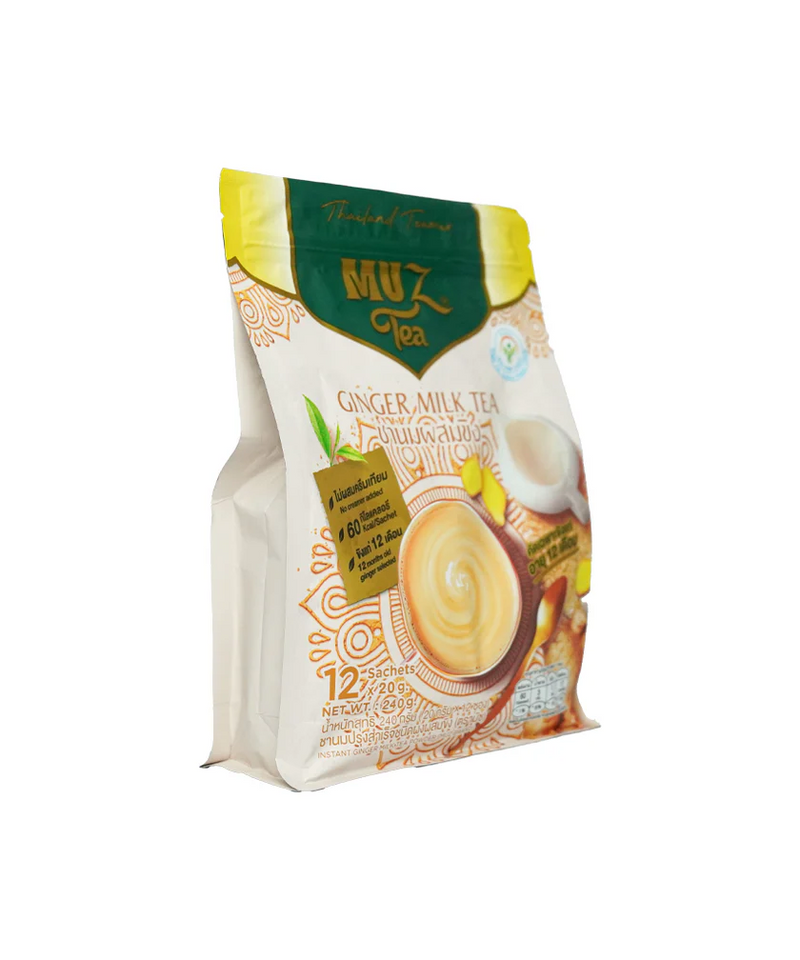 Instant Ginger Milk Tea (Muz Brand) 240g