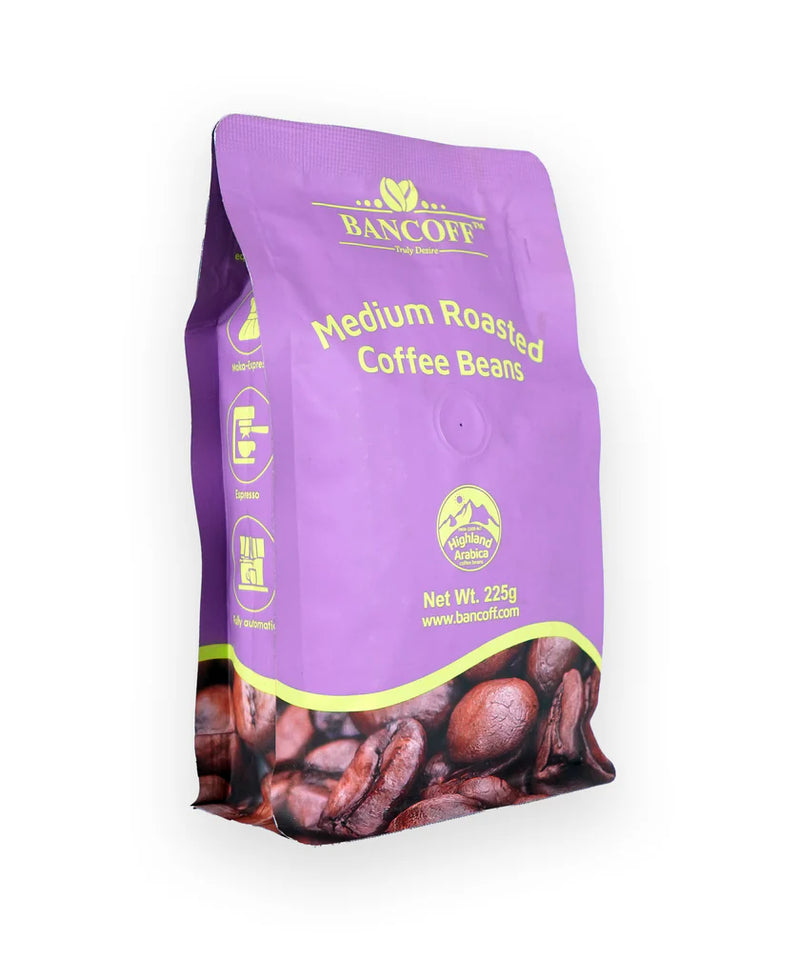 Medium Roasted Coffee Beans 225g