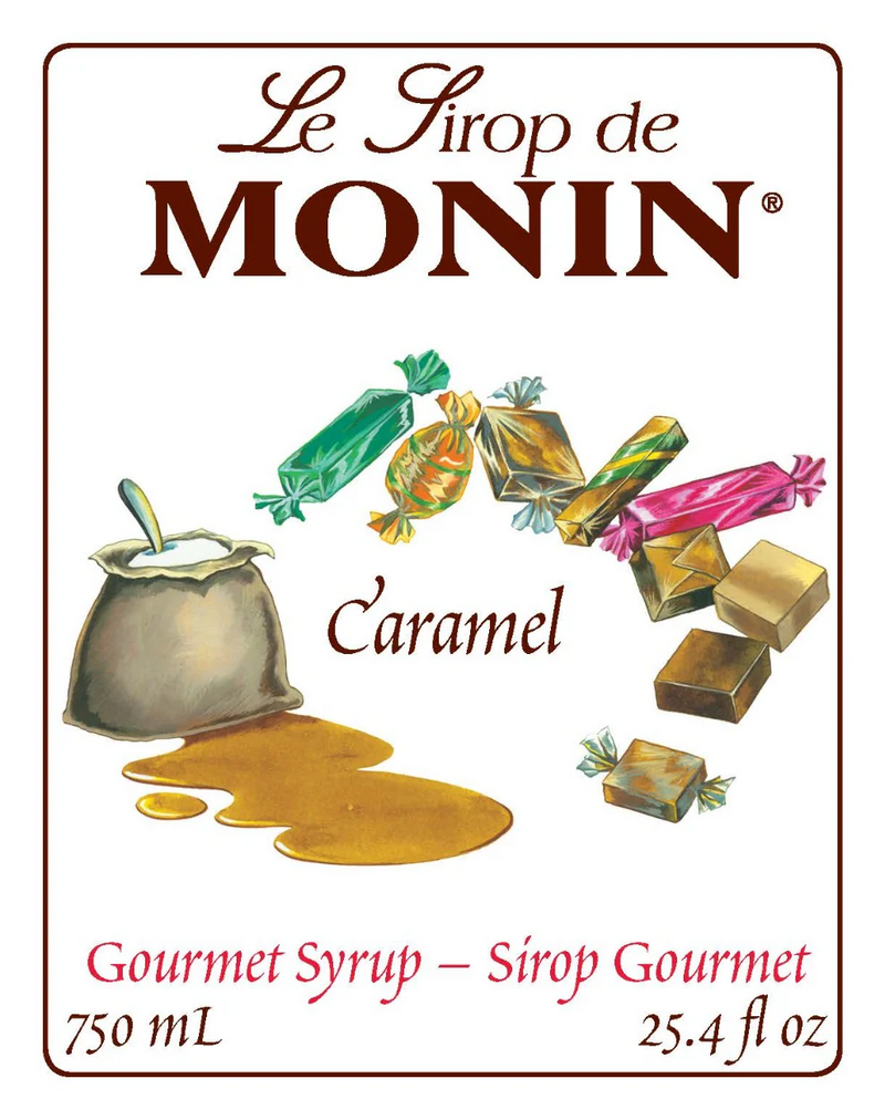 Monin Caramel Syrup 750ml