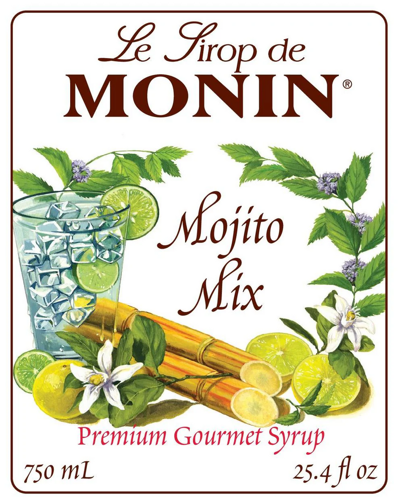 Monin Mojito Mix Syrup 750ml