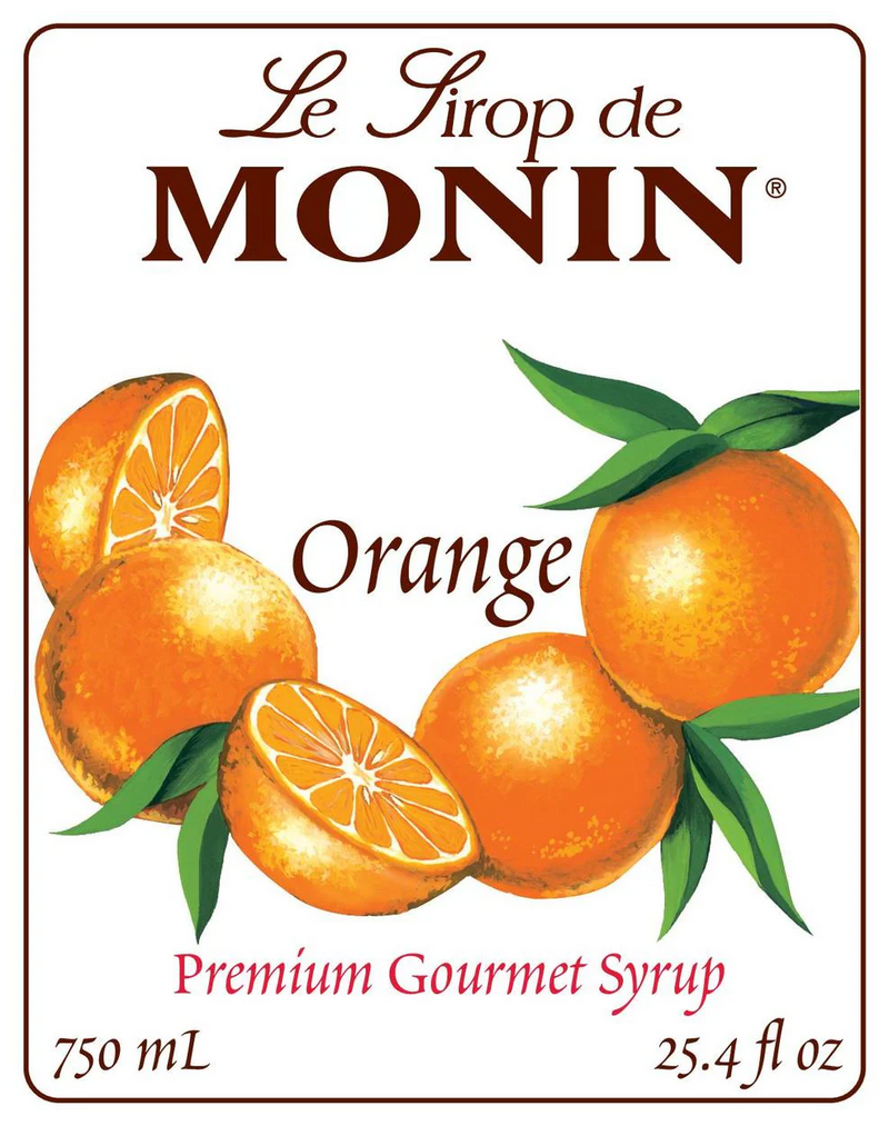 Monin Orange Syrup 750ml